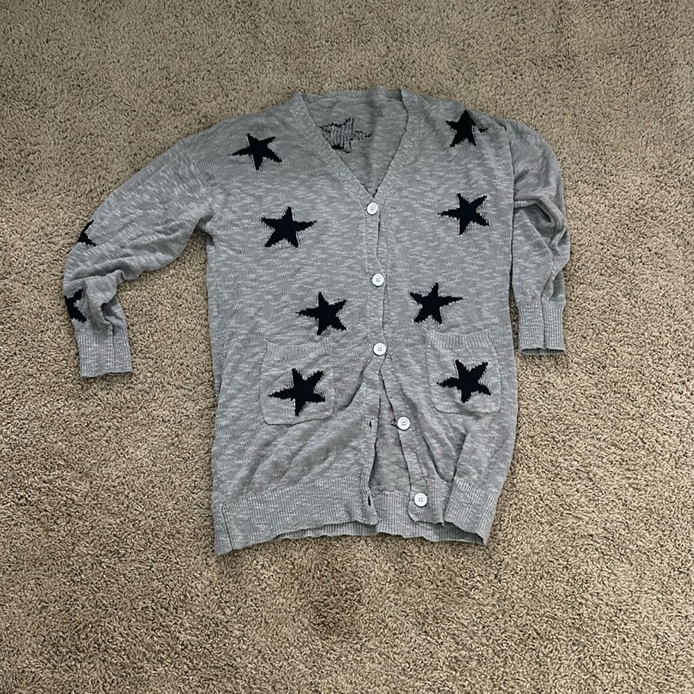 Grey Star Cardigan